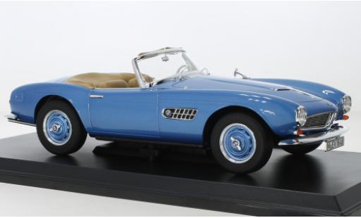 Bmw 507 1/18 Norev cabriolet blue 1957 diecast model cars