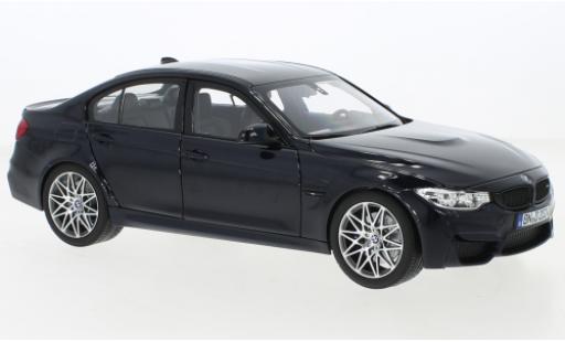 Diecast model cars Bmw M3 1/18 Norev Competition metallise blue 2017 Bmw M3 1/18 Norev Competition metallise blue 2017 diecast model cars