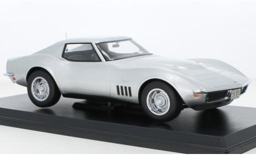Diecast model cars Chevrolet Corvette 1/18 Norev Coupe (C3) grey 1969 Chevrolet Corvette 1/18 Norev Coupe (C3) grey 1969 diecast model cars