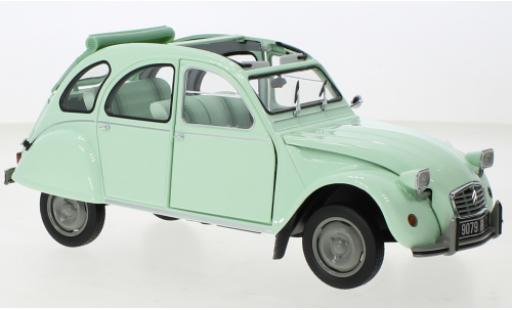 Diecast model cars Citroen 2CV 1/18 Norev 6 Club green 1982 Citroen 2CV 1/18 Norev 6 Club green 1982 diecast model cars