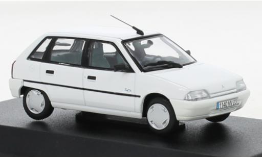Diecast model cars Citroen AX 1/43 Norev Spot white 1995 Citroen AX 1/43 Norev Spot white 1995 diecast model cars