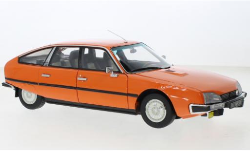 Citroen CX 1/18 Norev 2400 GTI Orange clair 1977 diecast model cars
