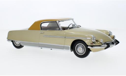 Citroen DS 1/18 Norev 19 Le Dandy metallise beige/brun 1964 diecast model cars