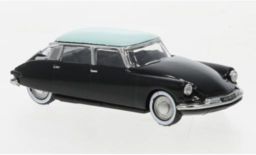 Diecast model cars Citroen DS 1/87 Norev 19 black/turquoise 1958 Citroen DS 1/87 Norev 19 black/turquoise 1958 diecast model cars