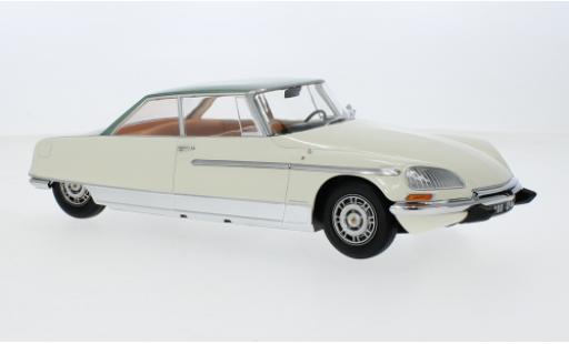 Citroen DS 1/18 Norev 21 Le Leman beige clair/metallise green 1968 diecast model cars
