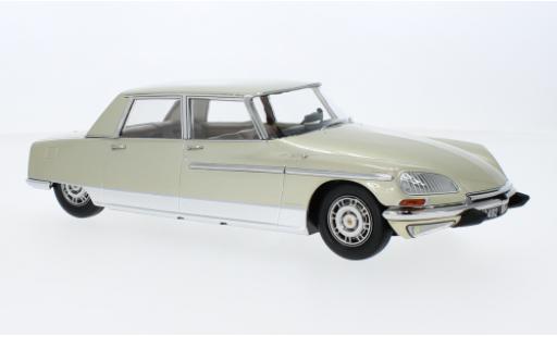 Citroen DS 1/18 Norev 21 Lorraine metallise beige 1969 diecast model cars