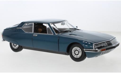Diecast model cars Citroen SM 1/18 Norev metallise turquoise 1972 Citroen SM 1/18 Norev metallise turquoise 1972 diecast model cars