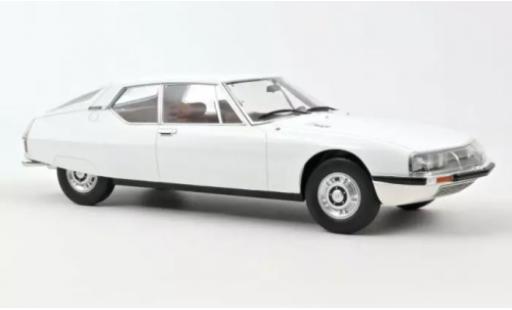 Diecast model cars Citroen SM 1/12 Norev white 1970 Citroen SM 1/12 Norev white 1970 diecast model cars