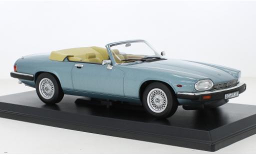 Diecast model cars Jaguar XJ 1/18 Norev -S 5.3 H.E. Convertible metallise blue 1988 Jaguar XJ 1/18 Norev -S 5.3 H.E. Convertible metallise blue 1988 diecast model cars