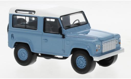 Diecast model cars Land Rover Defender 1/43 Norev blue/white 1995 Land Rover Defender 1/43 Norev blue/white 1995 diecast model cars