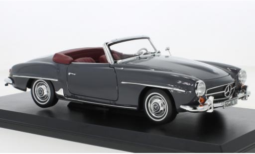 Diecast model cars Mercedes 190 1/18 Norev SL (W121) grey 1957 Mercedes 190 1/18 Norev SL (W121) grey 1957 diecast model cars