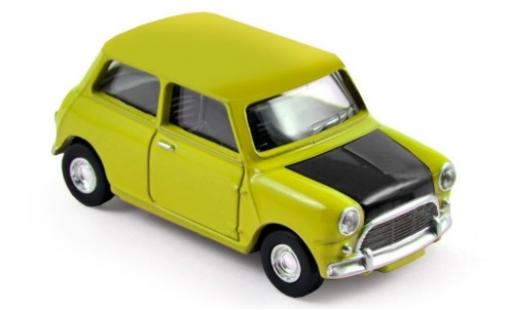 Mini Cooper 1/64 Norev S la chaux/matte-black 1963 diecast model cars