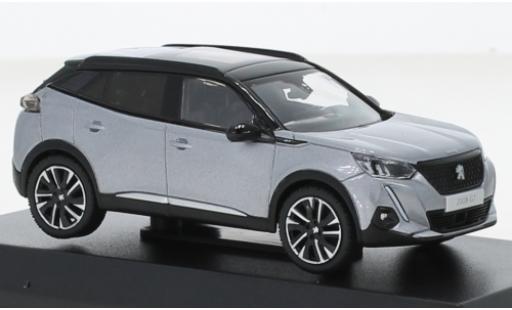 Diecast model cars Peugeot 2008 1/43 Norev GT metallise grey/black 2020 Peugeot 2008 1/43 Norev GT metallise grey/black 2020 diecast model cars