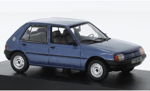 Diecast model cars Peugeot 205 1/43 Norev GL metallise blue 1988 Peugeot 205 1/43 Norev GL metallise blue 1988 diecast model cars
