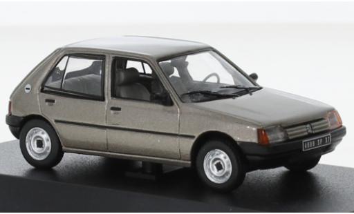 Diecast model cars Peugeot 205 1/43 Norev GL metallise brun clair 1988 Peugeot 205 1/43 Norev GL metallise brun clair 1988 diecast model cars