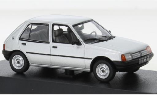 Diecast model cars Peugeot 205 1/43 Norev GL metallise grey 1988 Peugeot 205 1/43 Norev GL metallise grey 1988 diecast model cars
