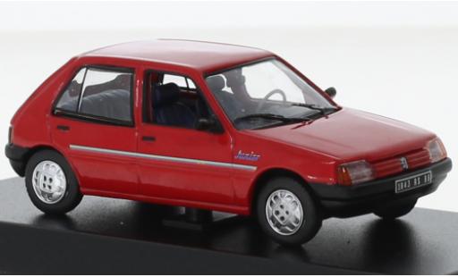 Diecast model cars Peugeot 205 1/43 Norev Junior red 1988 Peugeot 205 1/43 Norev Junior red 1988 diecast model cars