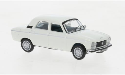 Peugeot 304 1/87 Norev GL white 1977 diecast model cars