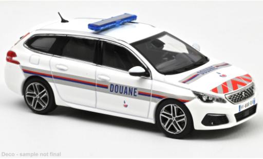 Diecast model cars Peugeot 308 1/43 Norev SW Douanes (F) 2018 Peugeot 308 1/43 Norev SW Douanes (F) 2018 diecast model cars