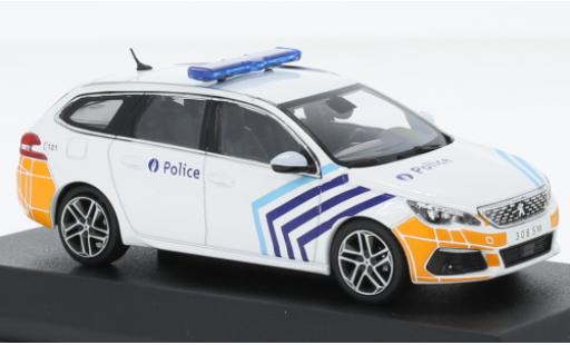Diecast model cars Peugeot 308 1/43 Norev SW Police (BE) 2018 Peugeot 308 1/43 Norev SW Police (BE) 2018 diecast model cars