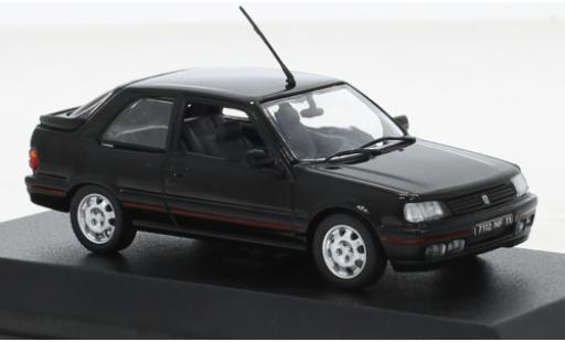 Diecast model cars Peugeot 309 1/43 Norev GTi black 1987 Peugeot 309 1/43 Norev GTi black 1987 diecast model cars