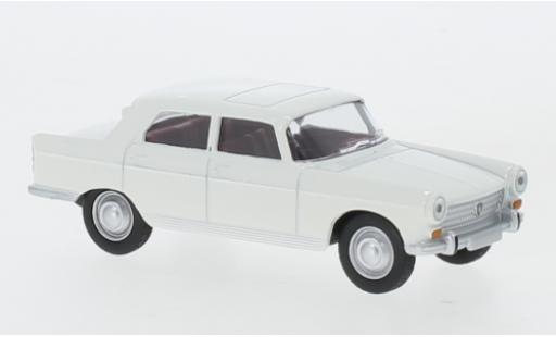 Diecast model cars Peugeot 404 1/64 Norev white 1961 Peugeot 404 1/64 Norev white 1961 diecast model cars