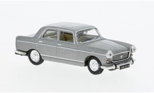 Peugeot 404 1/87 Norev metallise grey 1968 diecast model cars