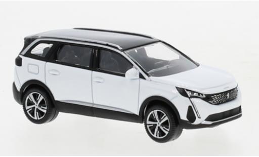 Peugeot 5008 1/64 Norev metallise white 2020 diecast model cars