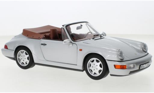 Diecast model cars Porsche 964 1/18 Norev 911  Carrera 2 Cabriolet grey 1990 Porsche 964 1/18 Norev 911  Carrera 2 Cabriolet grey 1990 diecast model cars