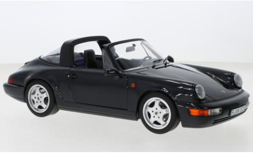 Diecast model cars Porsche 964 1/18 Norev 911  Carrera 4 Targa metallise blue 1991 Porsche 964 1/18 Norev 911  Carrera 4 Targa metallise blue 1991 diecast model cars