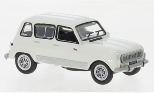Diecast model cars Renault 4 1/87 Norev Clan white 1987 Renault 4 1/87 Norev Clan white 1987 diecast model cars