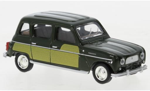 Diecast model cars Renault 4 1/64 Norev Parisienne green 1967 Renault 4 1/64 Norev Parisienne green 1967 diecast model cars