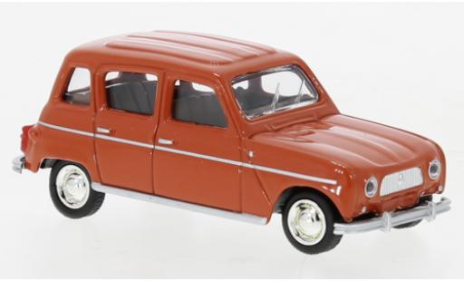 Diecast model cars Renault 4 1/64 Norev L red 1966 Renault 4 1/64 Norev L red 1966 diecast model cars
