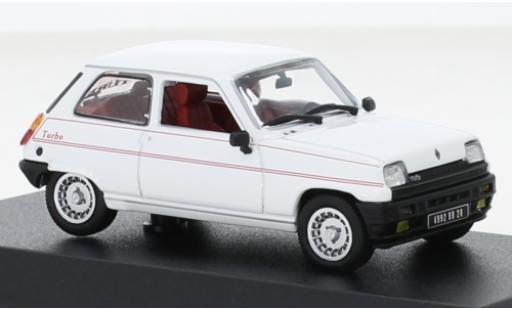 Diecast model cars Renault 5 1/43 Norev Alpine Turbo white 1983 Renault 5 1/43 Norev Alpine Turbo white 1983 diecast model cars