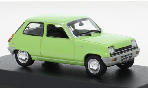 Diecast model cars Renault 5 1/43 Norev green 1972 Renault 5 1/43 Norev green 1972 diecast model cars