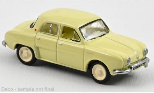 Diecast model cars Renault Dauphine 1/87 Norev yellow clair 1956 Renault Dauphine 1/87 Norev yellow clair 1956 diecast model cars