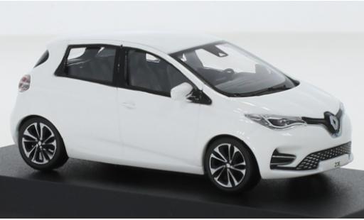 Renault Zoe 1/43 Norev white 2020 diecast model cars