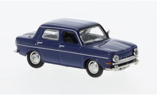 Simca 1000 1/87 Norev GLS blue foncé 1968 diecast model cars