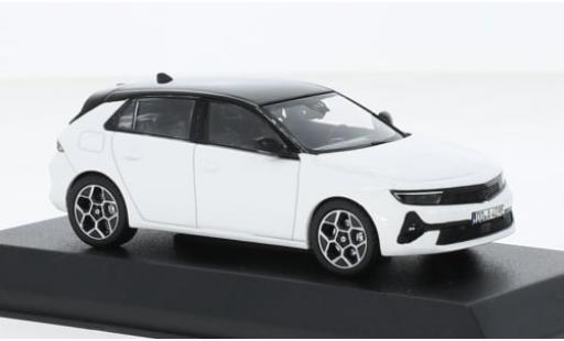 Opel Astra 1/43 Norev L weiss/schwarz 2022 1:43 diecast model cars