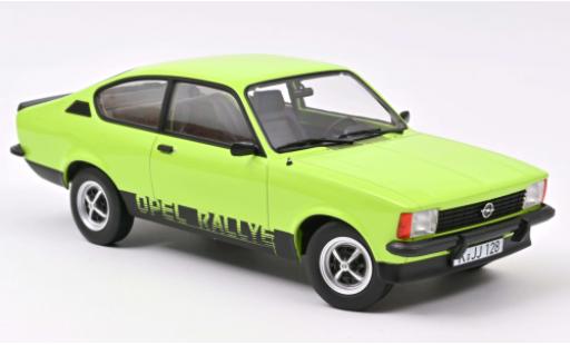 Opel Kadett 1/18 Norev C Rallye 2.0 E green/Dekor 1977 diecast model cars