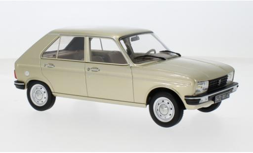 Diecast model cars Peugeot 104 1/18 Norev GR metallise beige 1981 1:18 Peugeot 104 1/18 Norev GR metallise beige 1981 1:18 diecast model cars