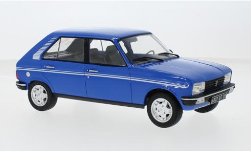 Diecast model cars Peugeot 104 1/18 Norev S blau 1981 1:18 Peugeot 104 1/18 Norev S blau 1981 1:18 diecast model cars