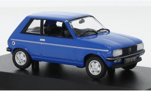 Diecast model cars Peugeot 104 1/43 Norev ZS blue 1979 Peugeot 104 1/43 Norev ZS blue 1979 diecast model cars