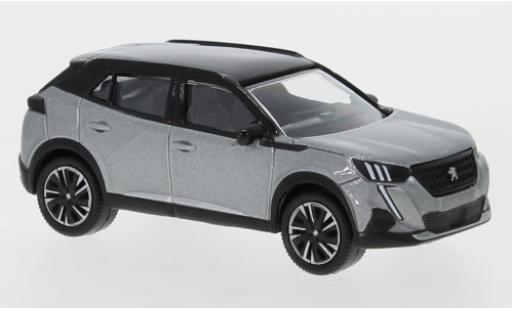 Diecast model cars Peugeot 2008 1/64 Norev metallic grey/black 2020 Peugeot 2008 1/64 Norev metallic grey/black 2020 diecast model cars