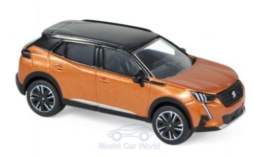 Diecast model cars Peugeot 2008 1/64 Norev metallic orange/black 2020 Peugeot 2008 1/64 Norev metallic orange/black 2020 diecast model cars