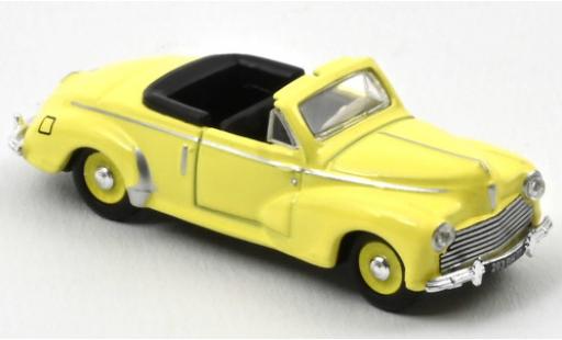 Peugeot 203 1/87 Norev Cabriolet yellow 1952 diecast model cars