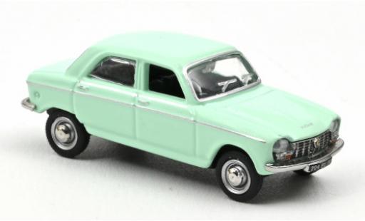 Diecast model cars Peugeot 204 1/87 Norev green 1966 Peugeot 204 1/87 Norev green 1966 diecast model cars