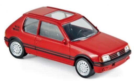 Diecast model cars Peugeot 205 1/43 Norev GTi red 1986 Peugeot 205 1/43 Norev GTi red 1986 diecast model cars