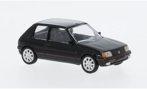 Diecast model cars Peugeot 205 1/64 Norev GTI schwarz 1988 1:64 Peugeot 205 1/64 Norev GTI schwarz 1988 1:64 diecast model cars
