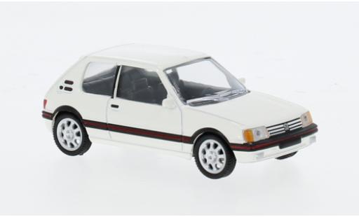 Diecast model cars Peugeot 205 1/64 Norev GTI weiss 1988 1:64 Peugeot 205 1/64 Norev GTI weiss 1988 1:64 diecast model cars